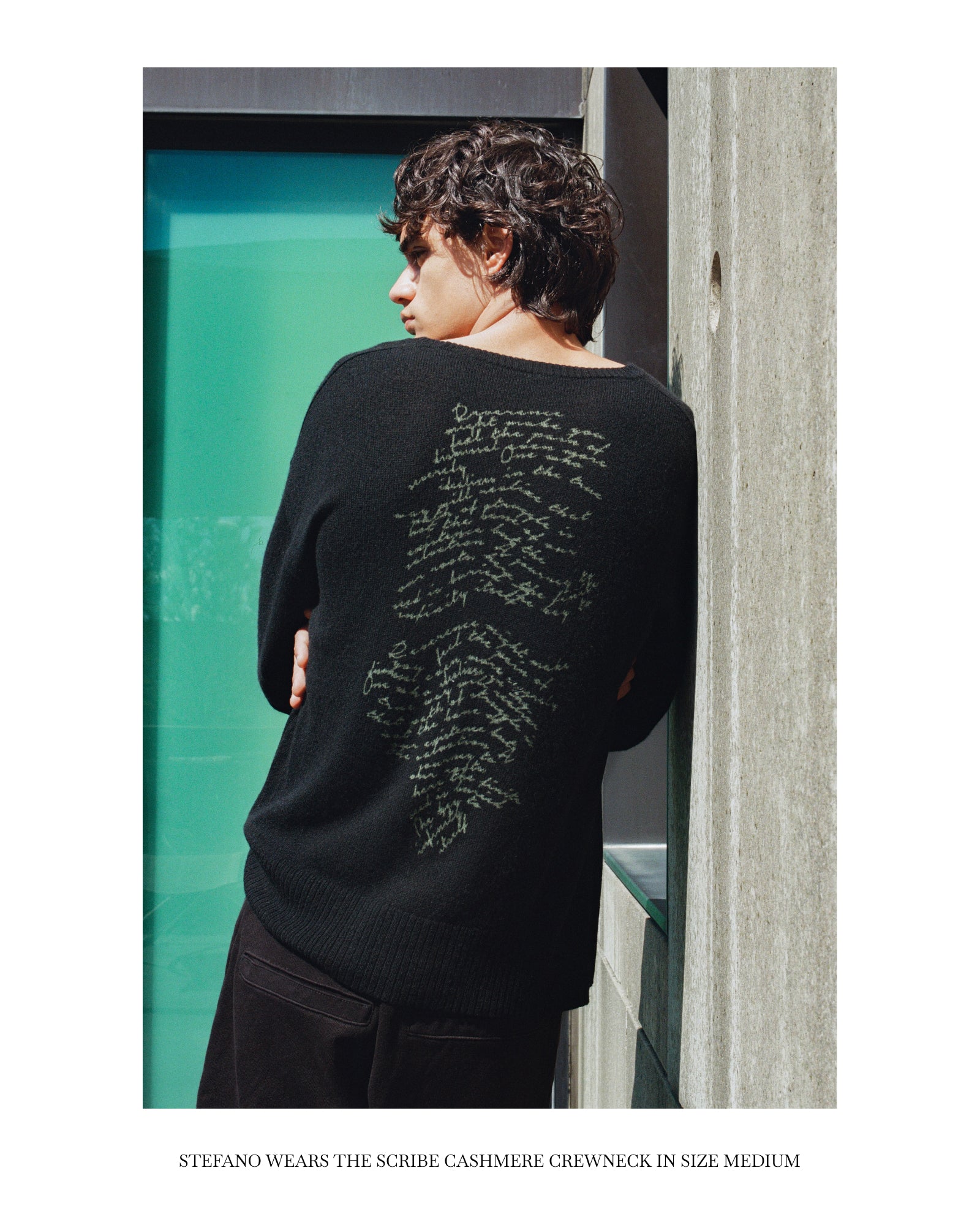 SCRIBE CASHMERE CREWNECK